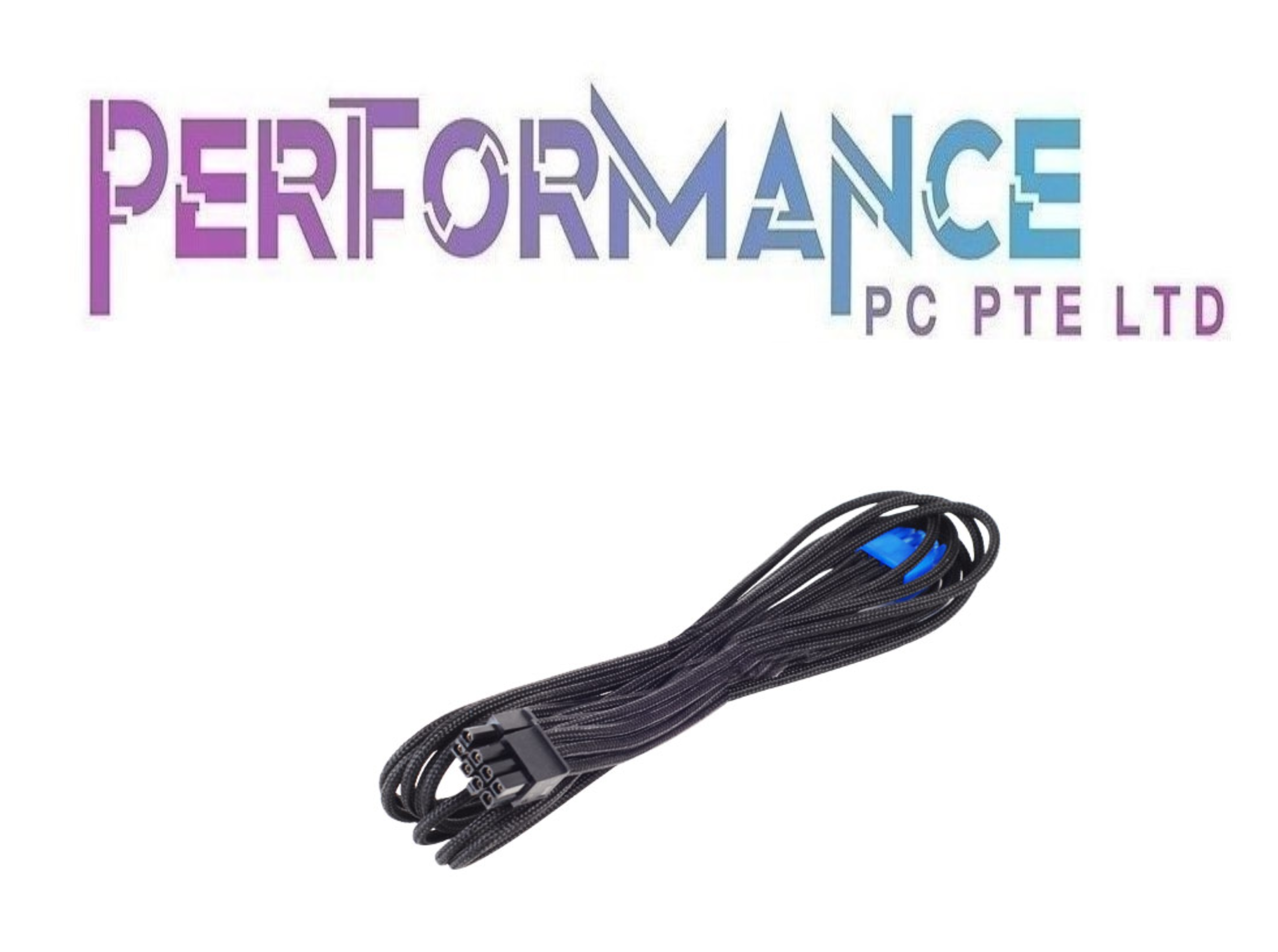 Silverstone 550mm Sleeved PCI-E 8-pin (6+2) Cable - Model PP06B-PCIE55