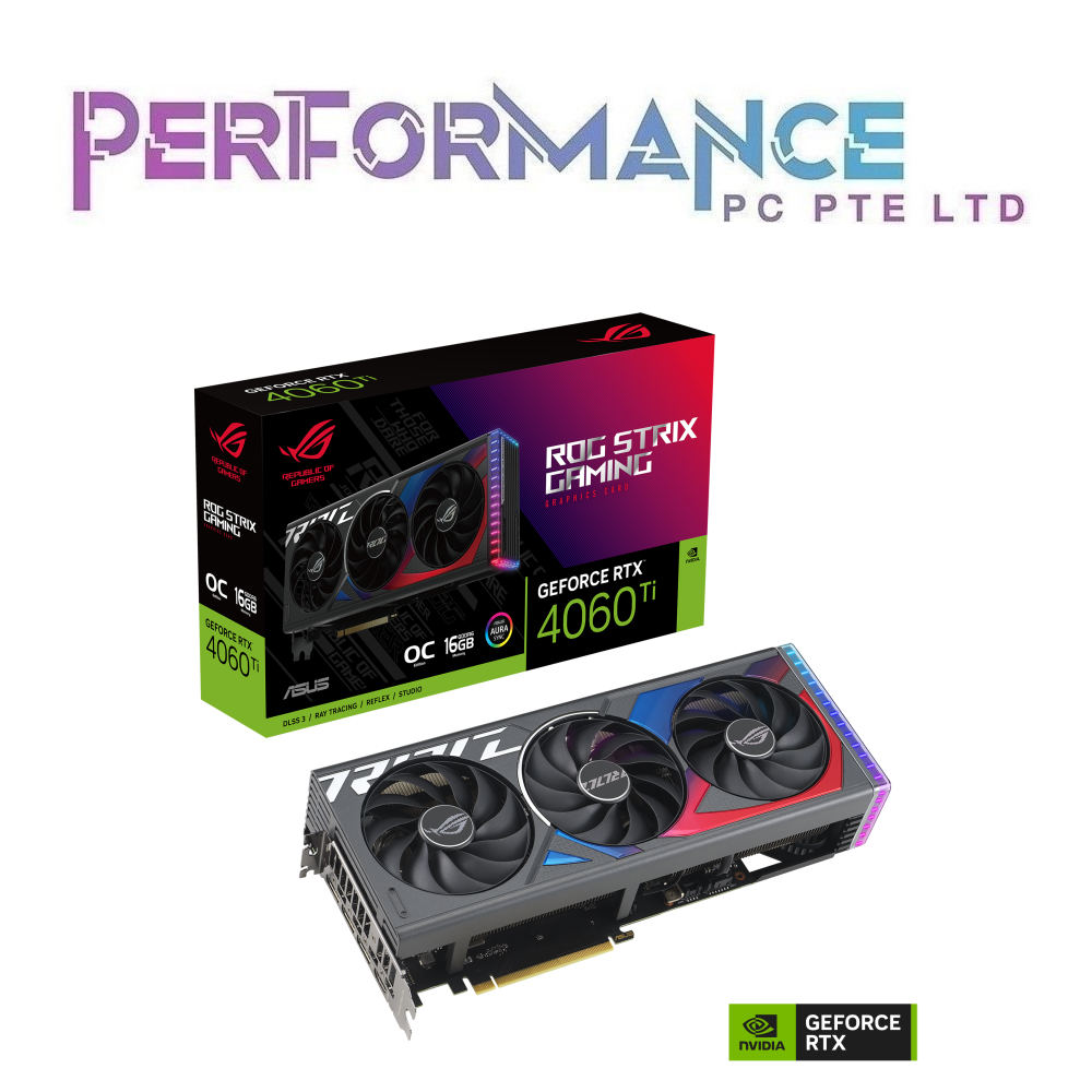 ROG Strix GeForce RTX™ 4060 Ti OC Edition 16GB GDDR6