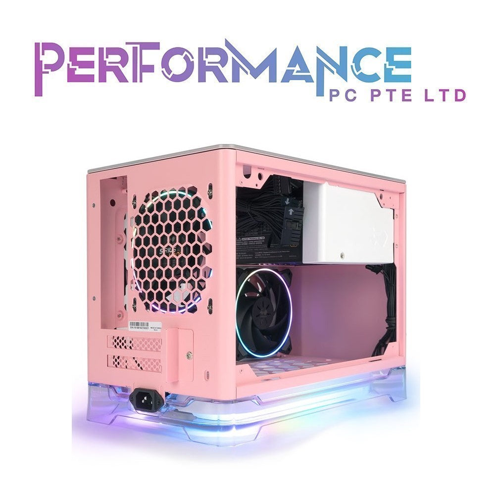 InWin A1 Plus mini-ITX Pink Includes 650W 80Plus Gold PSU (2 YEARS