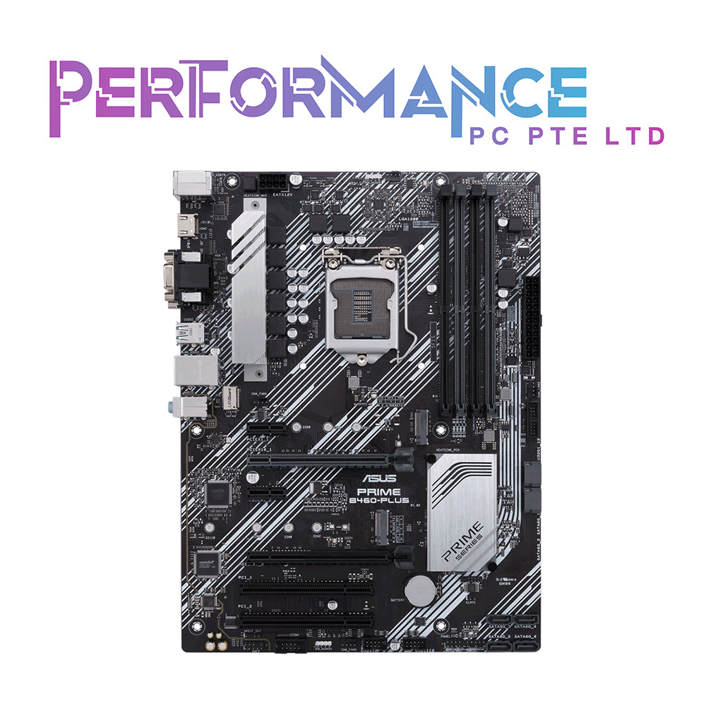 ASUS PRIME B460-PLUS Intel B460 (LGA 1200) ATX motherboard with RGB he –  performance-pc-pte-ltd