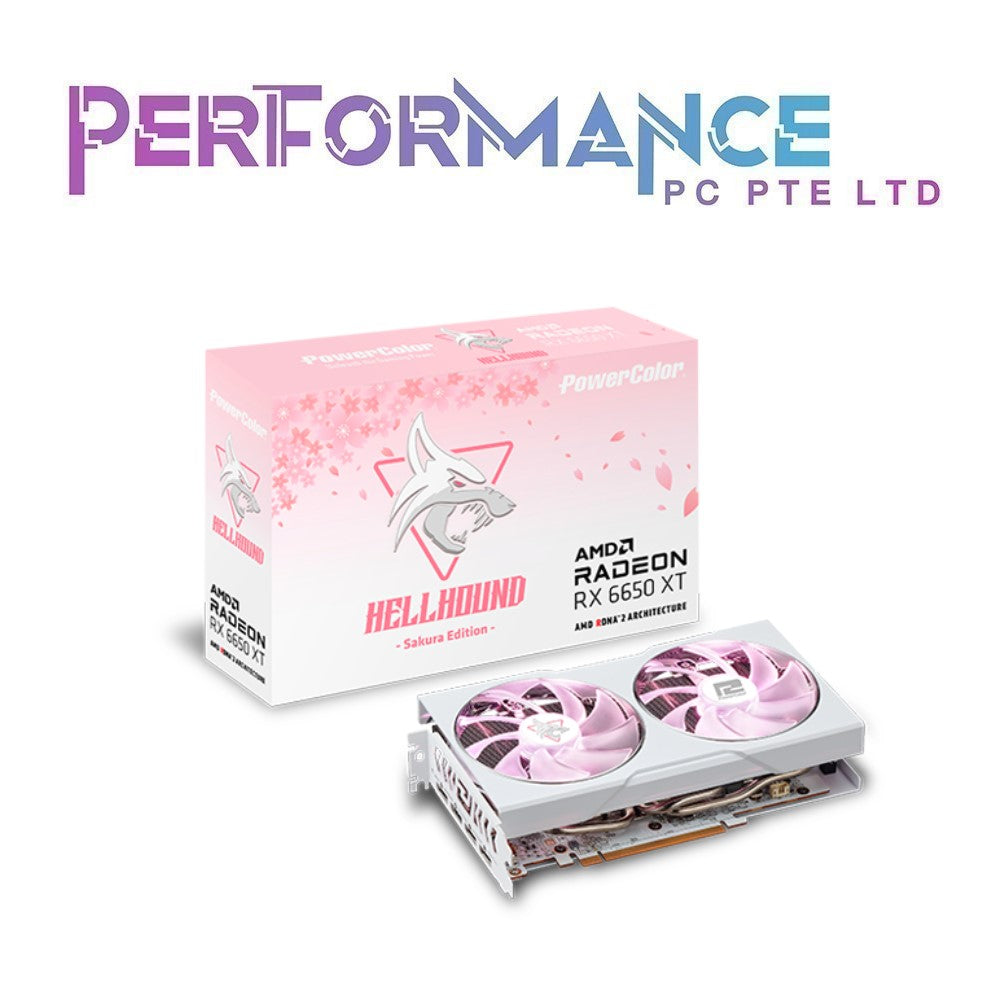 Powercolor Hellhound Sakura AMD Radeon RX 6650 XT RX6650XT RX 6650XT R –  performance-pc-pte-ltd