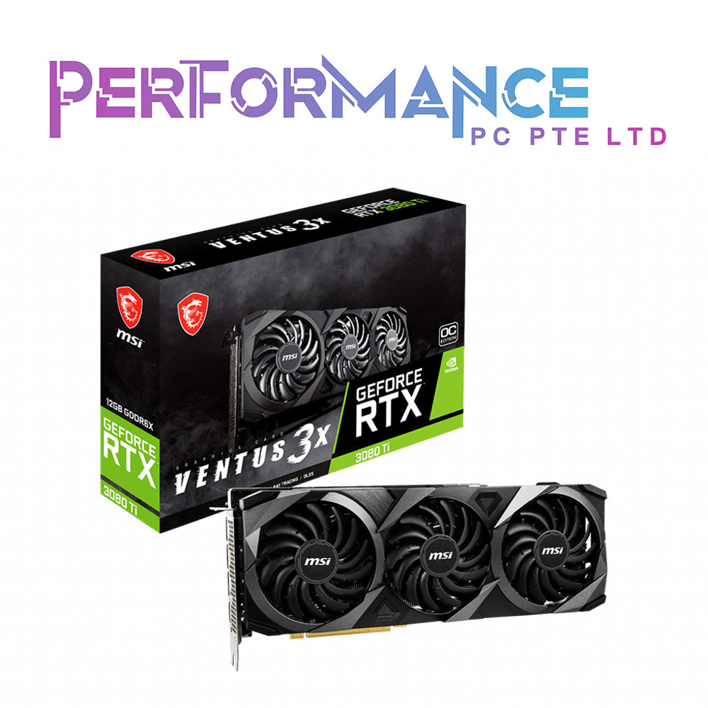 MSI RTX 3080 TI RTX 3080Ti VENTUS 3X 12G OC (3 YEARS WARRANTY BY