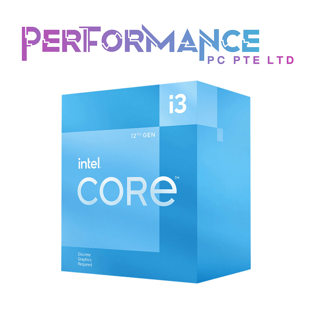 Intel® Core™ i3-12100/i3-12100F up to 4-Core/8-Threads LGA