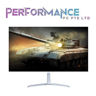 PIXXEL+ PRO PF24HD 24" SUPER IPS Black / White Gaming Monitor Resp. Time 8ms Refresh Rate 75hz (3 YEARS WARRANTY BY LEAPFROG DISTRIBUTION PTE LTD)
