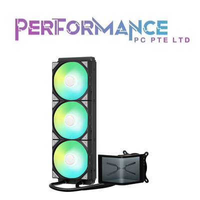 TRYX PANORAMA SE 360 ARGB Liquid Cooler Black / White 6.5 inch curved amoled screen (6 YEARS WARRANTY BY BAN LEONG TECHNOLOGY PTE LTD)+(2 YEARS WARRANTY (FOR SCREEN) BY BAN LEONG TECHNOLOGY PTE LTD)