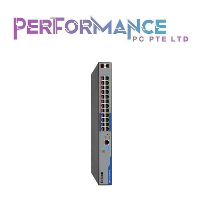 D-Link DGS-F1210-26PS-E  250M 24-Port 1000Mbps PoE Switch with 2 SFP Ports (3 YEARS WARRANTY BY BAN LEONG TECHNOLOGY PTE LTD)