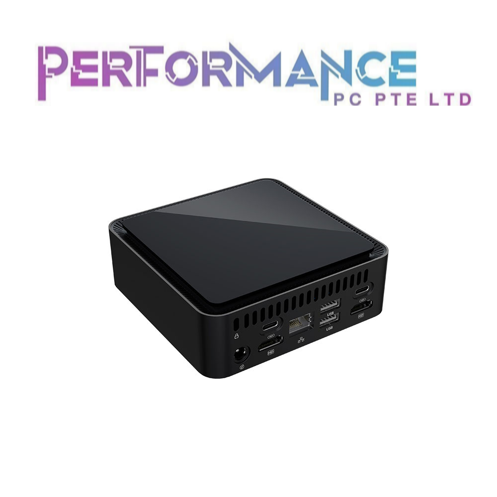 Prittec F8 i5 / i7 Mini PC Stunning Powerful Compact 16GB DDR4 RAM 512GB M.2 SSD Charcoal Black (3 YEARS WARRANTY)
