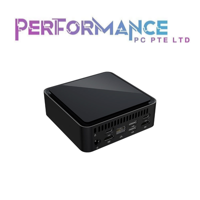 Prittec F8 i5 / i7 Mini PC Stunning Powerful Compact 16GB DDR4 RAM 512GB M.2 SSD Charcoal Black (3 YEARS WARRANTY)