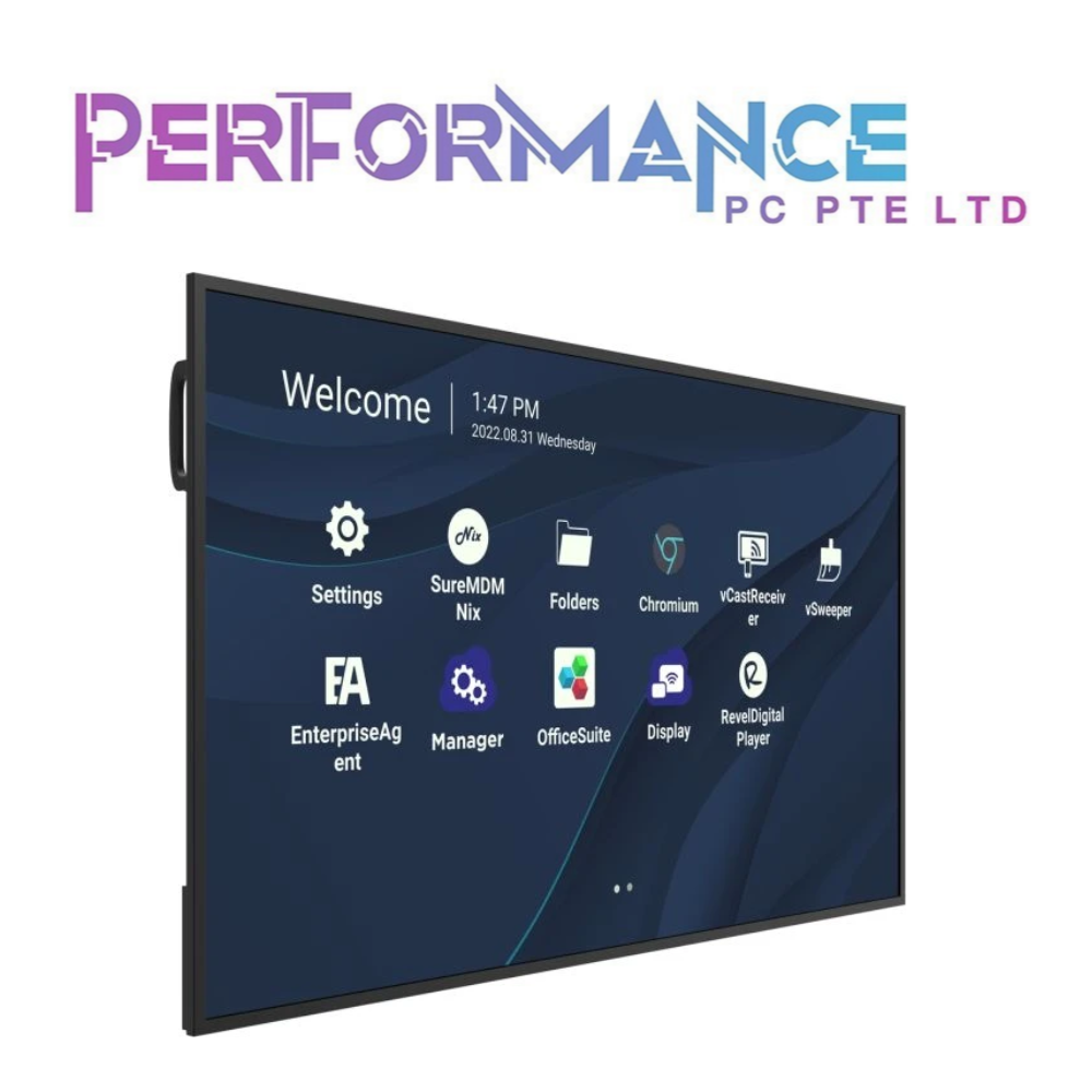 (PreOrder)Viewsonic CDE8630 86" 4K 3840 x 2160 Presentation Display (3 YEARS WARRANTY BY KAIRA TECHOLOGY PTE LTD)