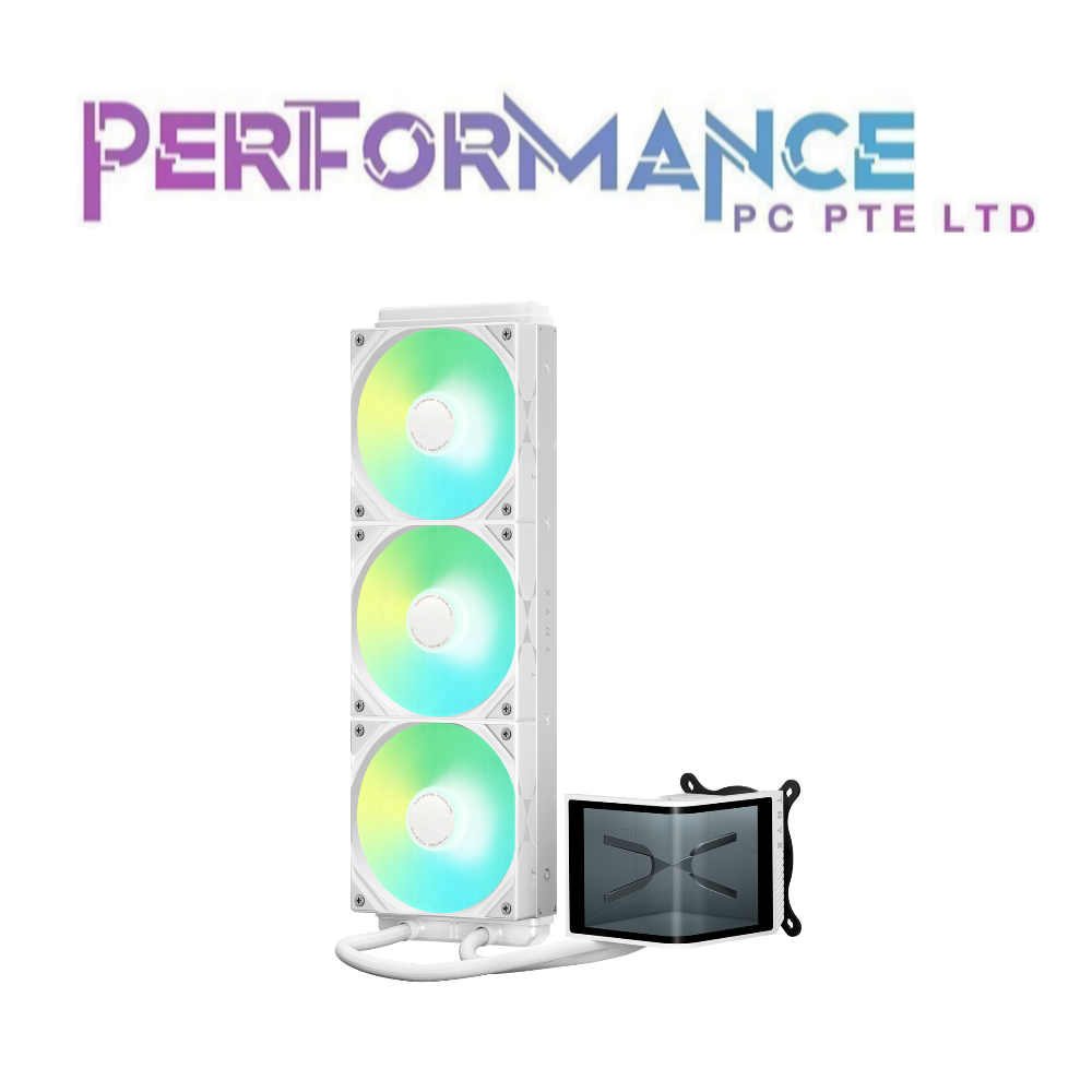 TRYX PANORAMA SE 360 ARGB Liquid Cooler Black / White 6.5 inch curved amoled screen (6 YEARS WARRANTY BY BAN LEONG TECHNOLOGY PTE LTD)+(2 YEARS WARRANTY (FOR SCREEN) BY BAN LEONG TECHNOLOGY PTE LTD)