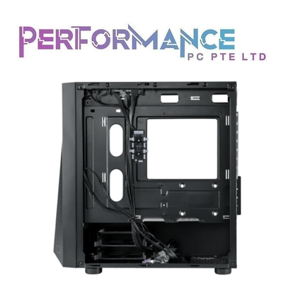 Cooler Master CMP320 MESH ARGB m-ATX CASE Tempered Glass with 2 fans - Black (2 YEARS WARRANTY BY BAN LEONG TECHNOLOGIES PTE LTD)