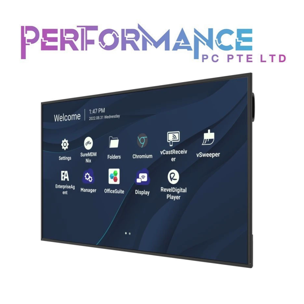 (PreOrder)Viewsonic CDE7530 75" 4K 3840 x 2160 Presentation Display (3 YEARS WARRANTY BY KAIRA TECHOLOGY PTE LTD)
