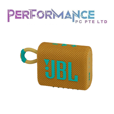 JBL GO 3 Black / Blue / Green / Grey / Pink / Red / Teal / White / Yellow Portable Speaker (1 YEAR WARRANTY BY JBL)