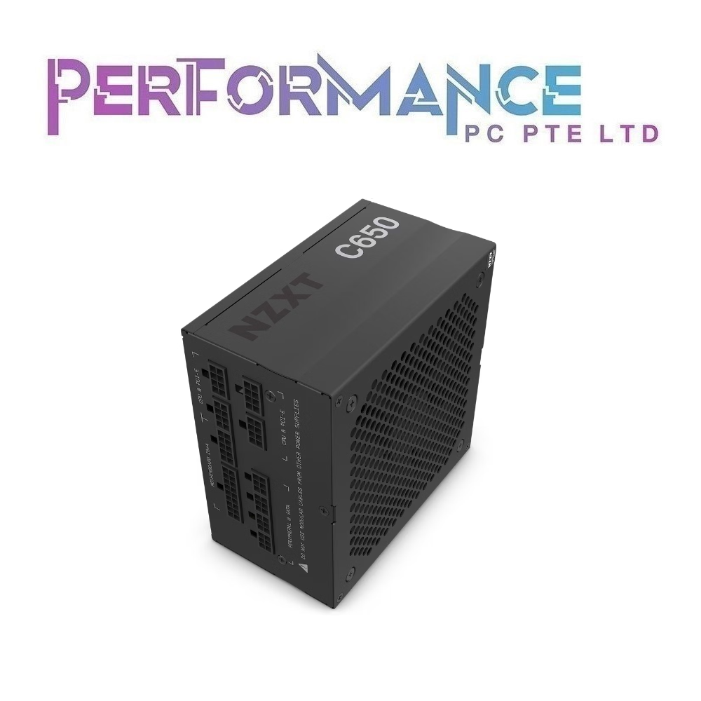 NZXT C650 / C750 / C850 80PLUS Gold 650W/750W/850W Full Modular Power Supply Unit PSU (10 YEARS WARRANTY BY TECH DYNAMIC PTE LTD)