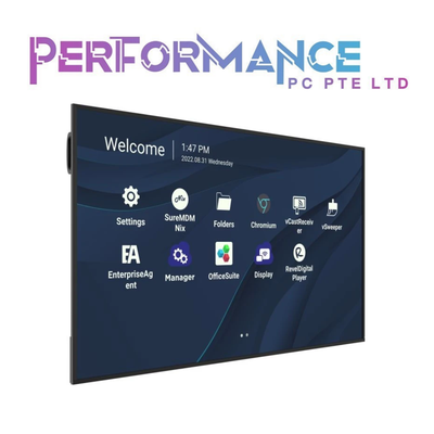 (PreOrder)Viewsonic CDE7530 75" 4K 3840 x 2160 Presentation Display (3 YEARS WARRANTY BY KAIRA TECHOLOGY PTE LTD)