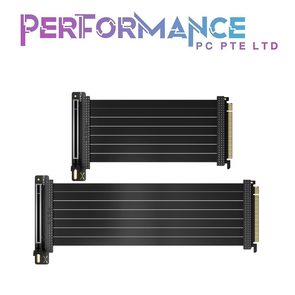 TRYX STRING PCIE 5.0 RISER CABLE 200mm /300mm BLACK (1 YEARS WARRANTY BY BAN LEONG TECHNOLOGY PTE LTD)