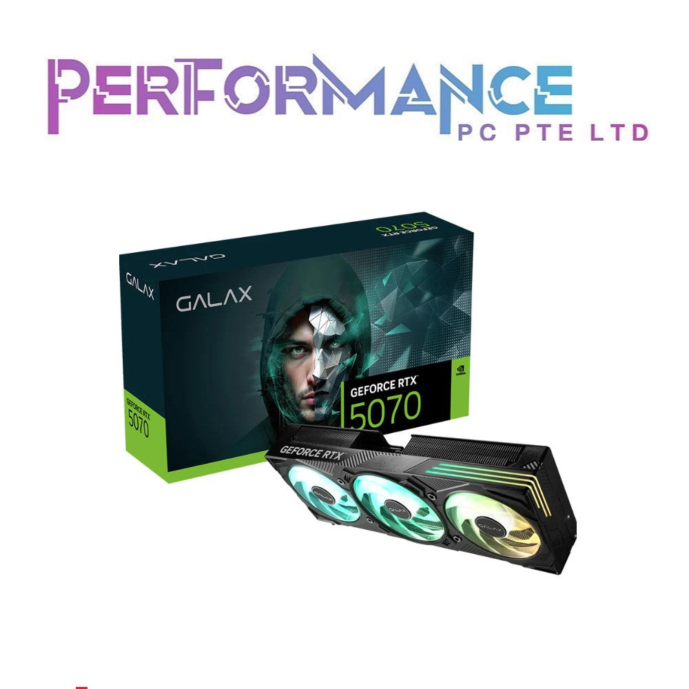 GALAX 5070 EX GAMER 1 CLICK OC 12GB GDDR7 BLACK/WHITE (3 YEAR WARRANTY BY CORBELL TECHNOLOGY PTE LTD)
