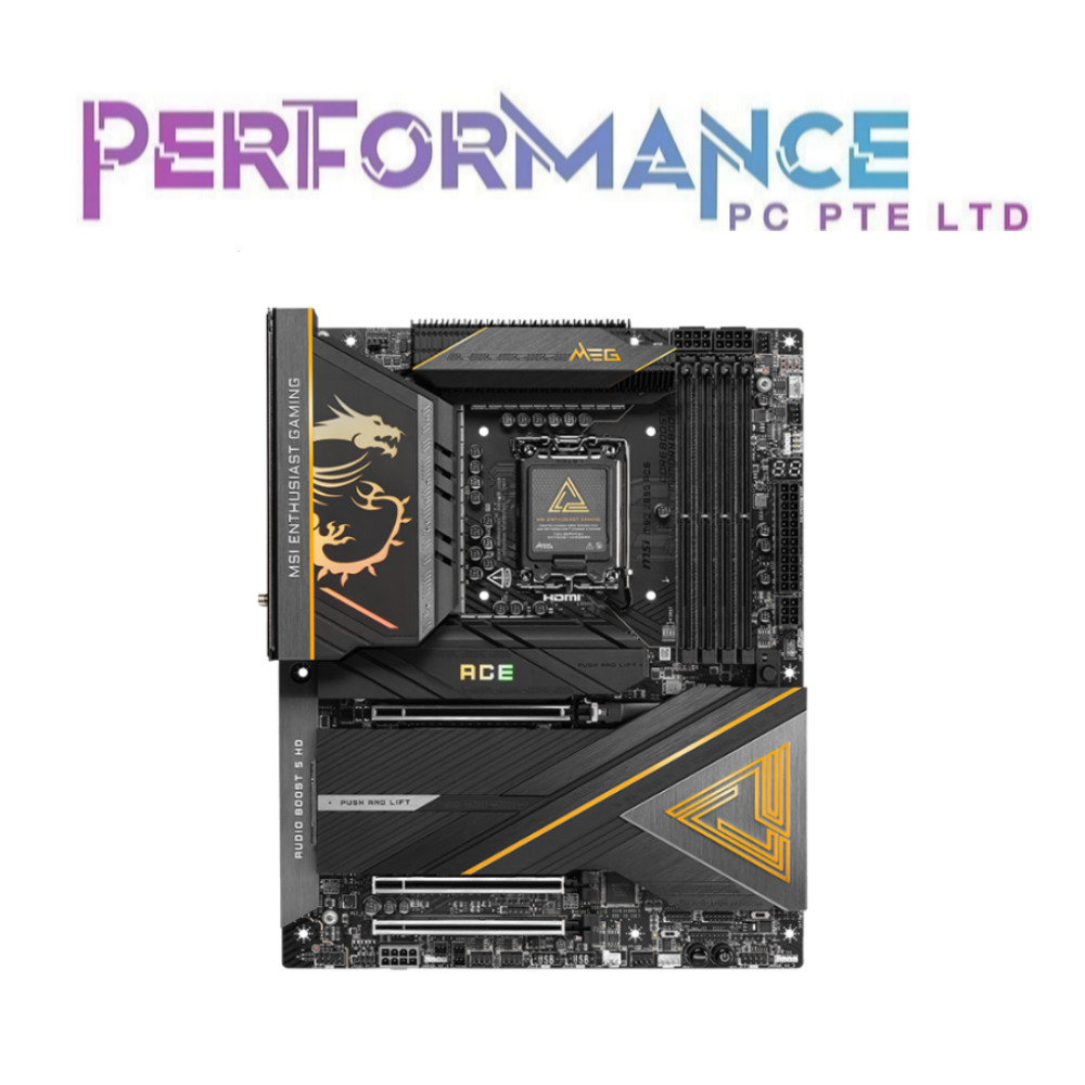 MSI MEG Z890 ACE Motherboard (3 YEARS WARRANTY BY CORBELL TECHNOLOGY PTE LTD)