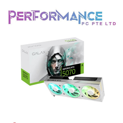 GALAX 5070 EX GAMER 1 CLICK OC 12GB GDDR7 BLACK/WHITE (3 YEAR WARRANTY BY CORBELL TECHNOLOGY PTE LTD)