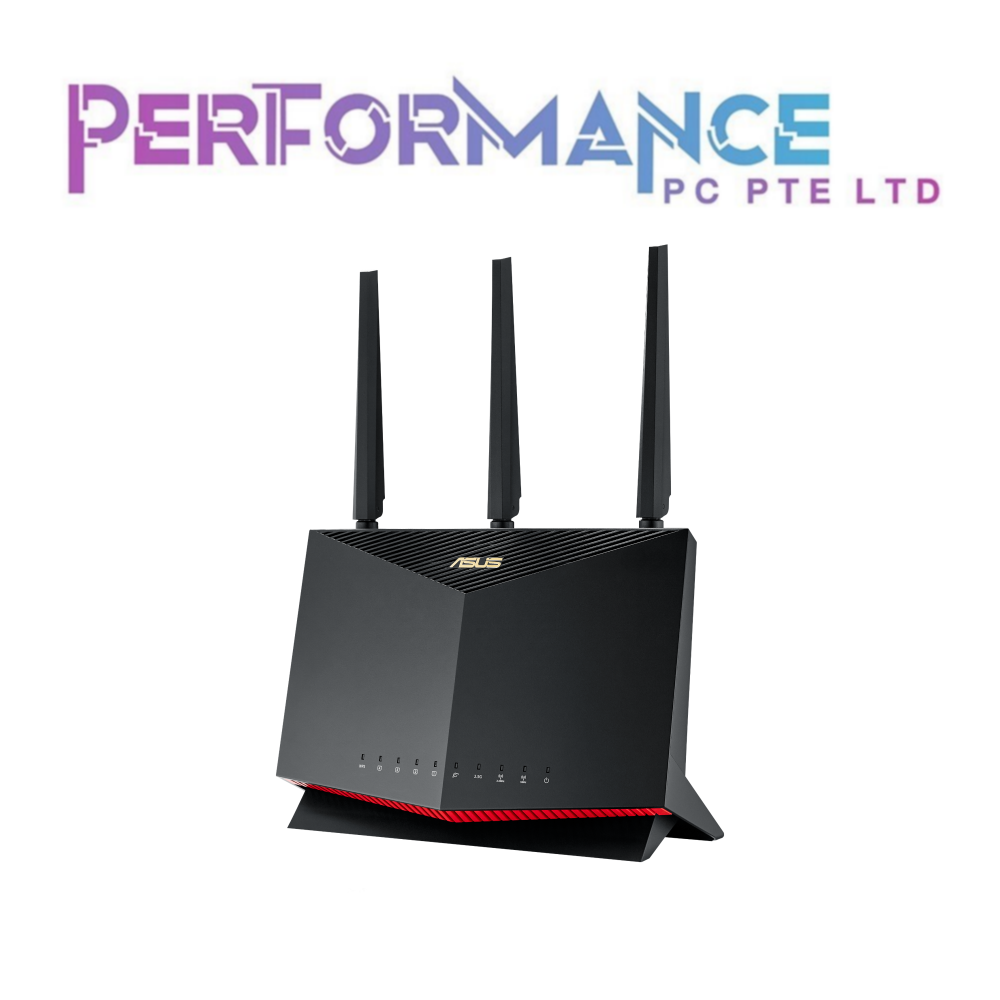 ASUS RT-AX86U Pro Gaming Router PS5 compatible Mobile Game Mode (3 YEARS WARRANTY BY BAN LEONG TECHNOLOGIES PTE LTD)