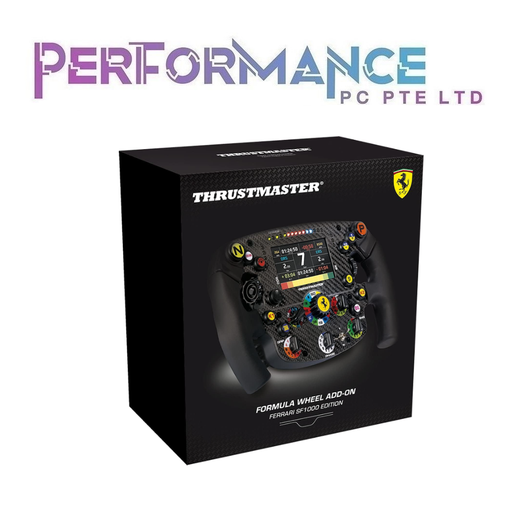 THRUSTMASTER FORMULA RACING WHEEL ADD ON FERRARI SF1000 EDITION (1 Year Warranty by Ban Leong)