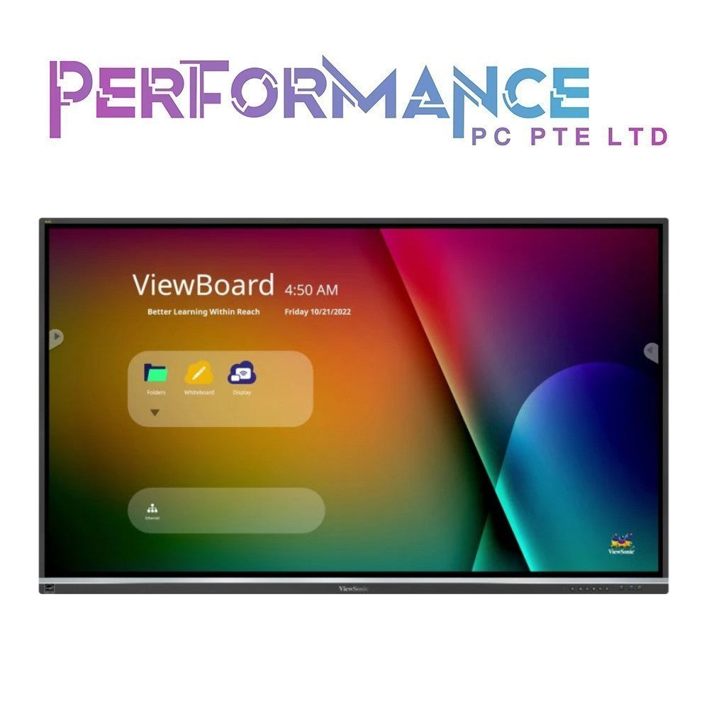 (PreOrder) Viewsonic IFP7550-5F 75" 4K Interactive Display (3 YEARS WARRANTY BY KAIRA TECHOLOGY PTE LTD)