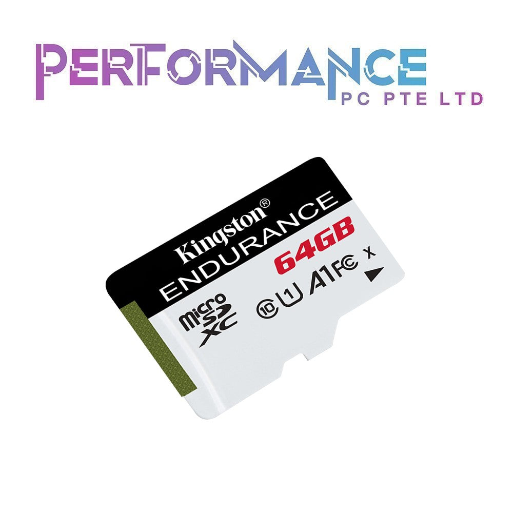 Kingston High-Endurance MicroSD 32GB/ 64GB/ 128GB/ 256GB (LIFETIME WARRANTY BY CONVERGENT)