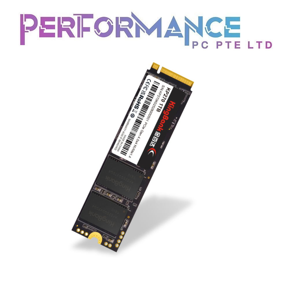 KingBank SoarBlade KP270 M.2 PCIe Gen 4.0 x 4 SSD (1TB/2TB)  (5 YEARS WARRANTY BY CDL TRADING PTE LTD)