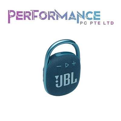 JBL Clip 4 Portable Speaker Black / Black Orange / Blue / Blue Pink / Green / Grey / Orange / Pink / Red / Teal / White / Yellow