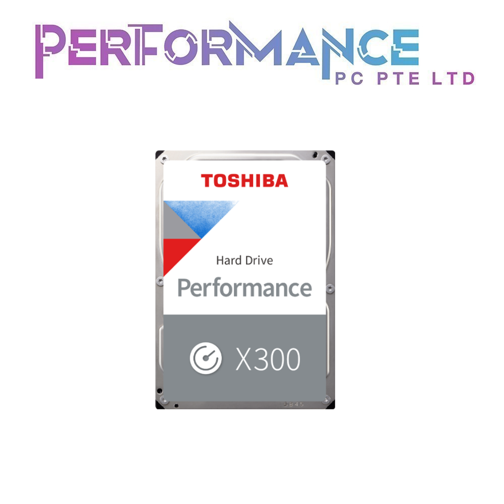 TOSHIBA X300  PERFORMANCE DESKTOP INTERNAL HDD 4TB / 8TB 7200 rpm (2 YEARS WARRANTY)