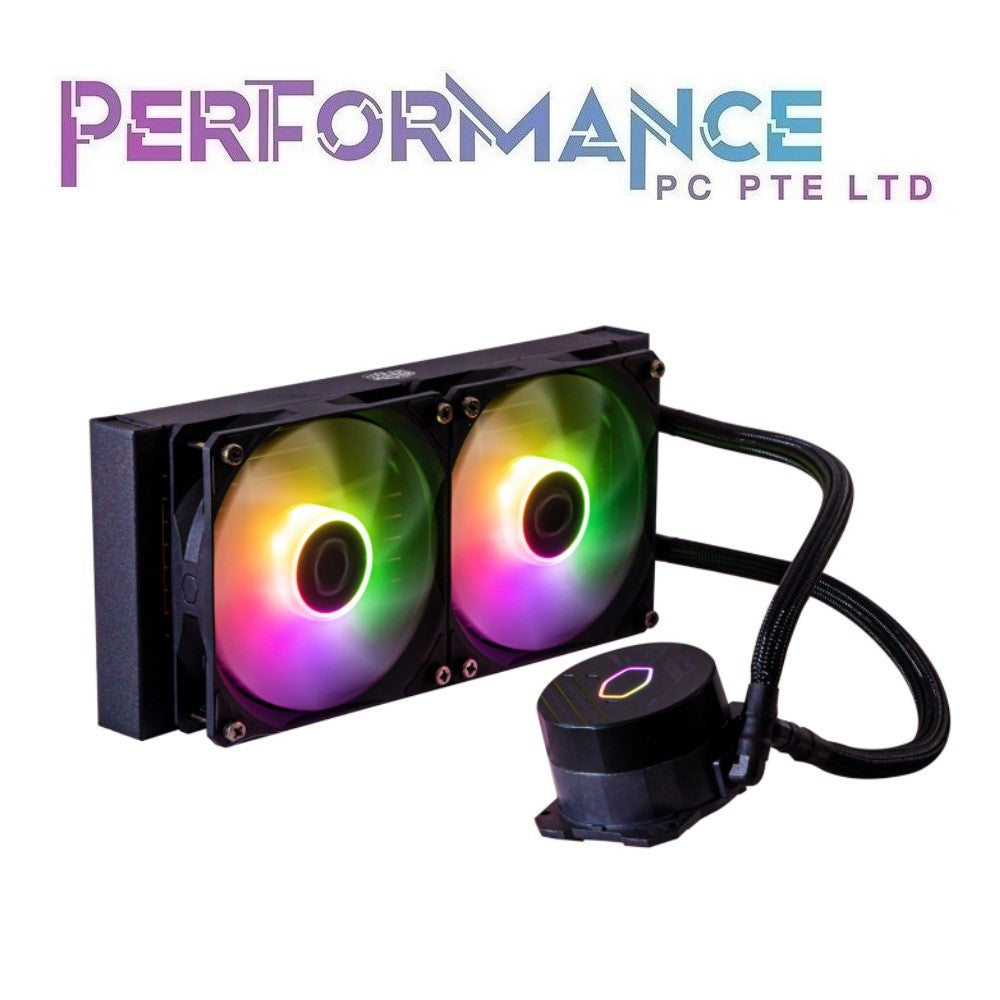 CoolerMaster MASTERLIQUID 240L CORE ARGB CPU AIO COOLER (2 YEARS WARRANTY BY BAN LEONG TECHNOLOGIES PTE LTD)