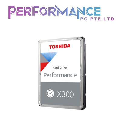TOSHIBA X300  PERFORMANCE DESKTOP INTERNAL HDD 4TB / 8TB 7200 rpm (2 YEARS WARRANTY)