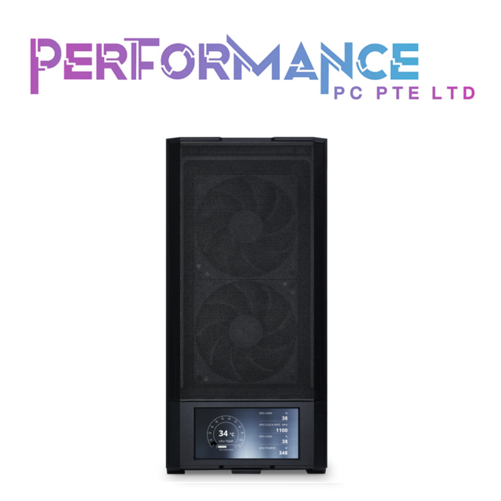 LIAN LI LANCOOL 207 DIGITAL BLACK TEMPERED GLASS M-ATX CHASSIS (1 YEARS WARRANTY BY CORBELL TECHNOLOGY PTE LTD)