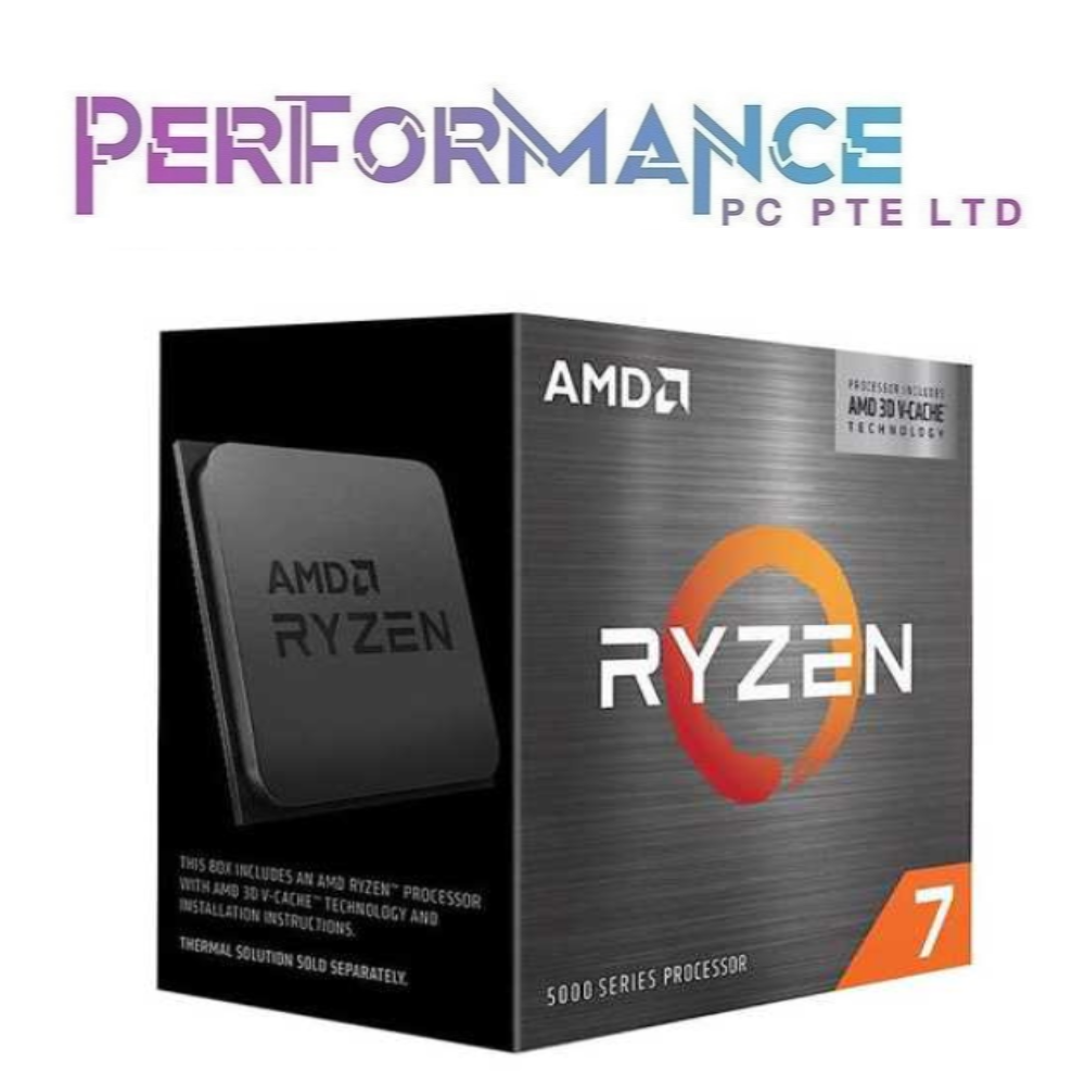 AMD Ryzen 7 5700X3D 7 5700 C3D without cooler (3 YEARS WARRANTY BY CORBELL TECHNOLOGY PTE LTD)