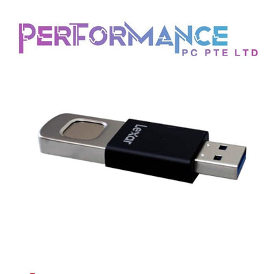 LEXAR F35 PRO FINGERPRINT THUMBDRIVE 256GB USB 3.2 GEN 1 (3 YEARS WARRANTY BY TECH DYNAMIC PTE LTD)