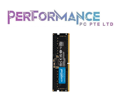 (Pre-Order) Crucial 8GB/16GB/32GB DDR5-4800 SODIMM CL40 (16Gbit) (LIMITED LIFETIME WARRANTY)