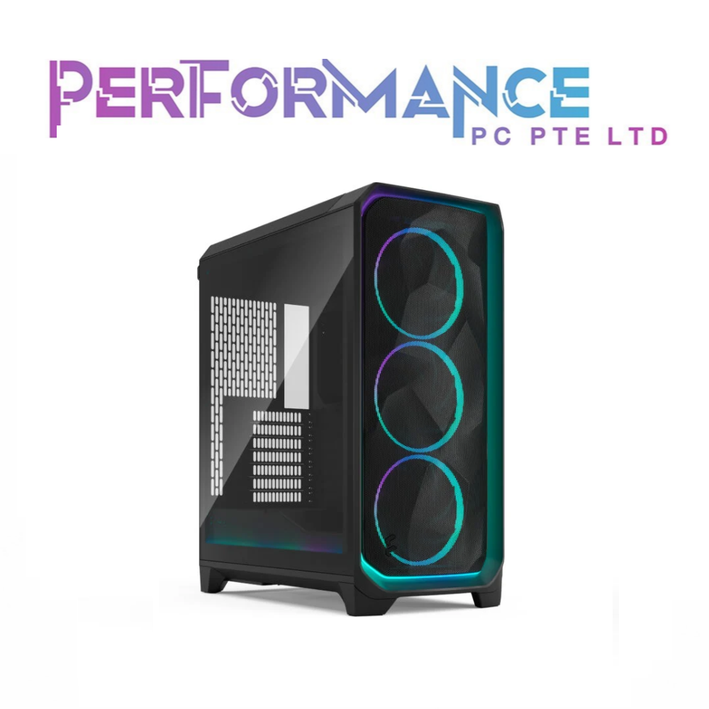 FRACTAL MESHIFY 3 BLACK/WHITE TG LIGHT/CLEAR TINT RGB/NON RGB/AMBIENCE RGB (2 YEARS WARRANTY BY CONVERGENT PTE LTD)