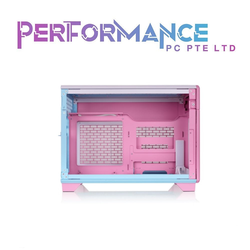 THERMALTAKE TR100 BUBBLE PINK/ STRAWBERRY/BLACK MINI TOWER CHASSIS (3 YEARS WARRANTY BY CORBELL TECHNOLOGIES PTE LTD)