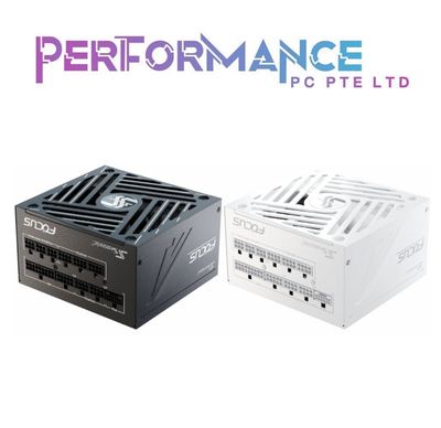 SEASONIC FOCUS GX 750W/850W/1000W FULLY MODULAR (ATX3.1) BLACK/WHITE (10 YEARS WARRANTY BY CORBELL TECHNOLOGIES PTE LTD)