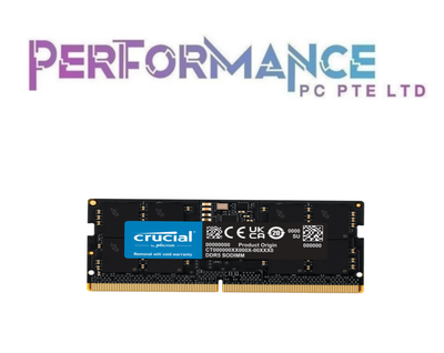 (PRE-ORDER) Crucial 8GB/16GB/32GB DDR5-5200 SODIMM CL42 (16Gbit) (LIMITED LIFETIME WARRANTY)