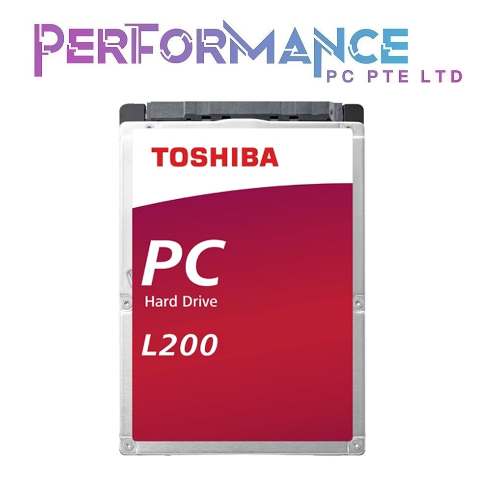 TOSHIBA L200 PERFORMANCE DESKTOP INTERNAL 2.5 " HDD 1TB / 2TB 5400 rpm (3 YEARS WARRANTY)