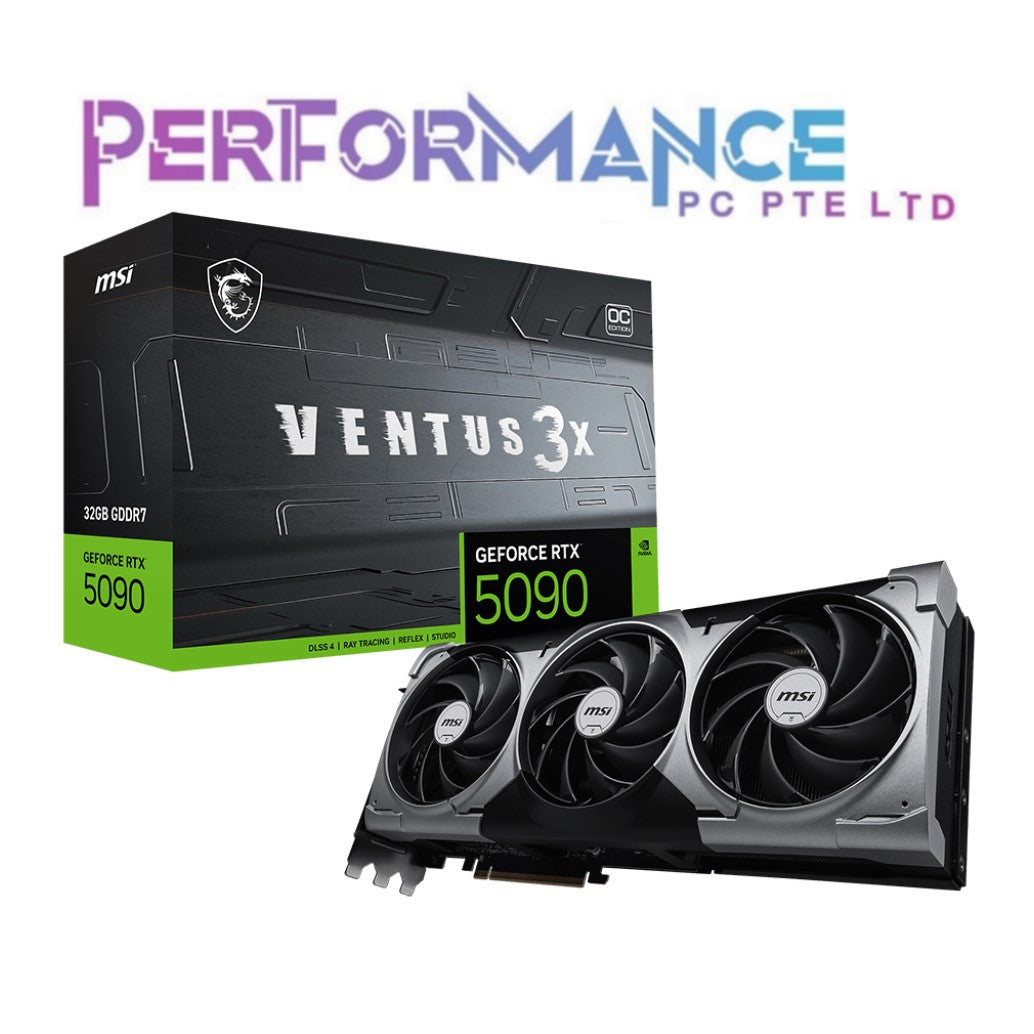 MSI RTX 5090 RTX5090 VENTUS X3 OC 32GB GDDR7 GAMING GRAPHICS CARD (3 YEARS WARRANTY BY CORBELL TECHNOLOGIES PTE LTD )