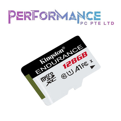 Kingston High-Endurance MicroSD 32GB/ 64GB/ 128GB/ 256GB (LIFETIME WARRANTY BY CONVERGENT)