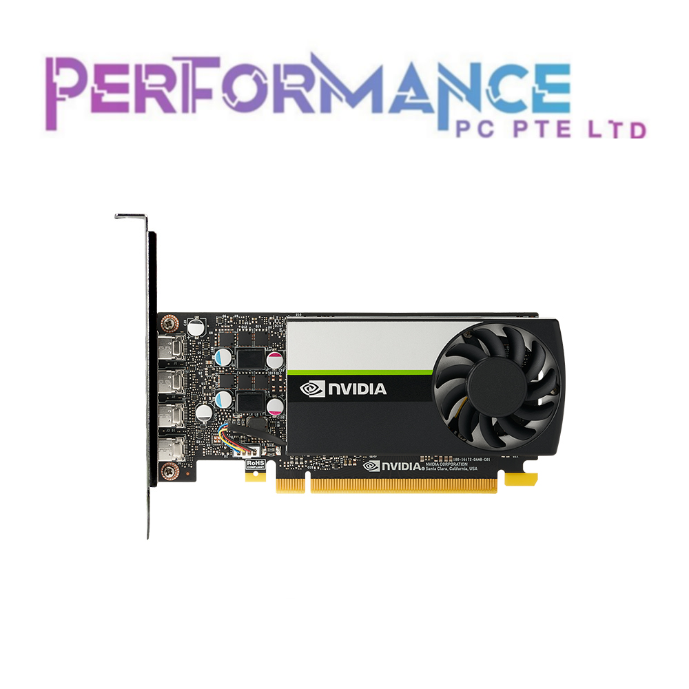 NVIDIA RTX T1000 (TURING) 8GB / 4GB GDDR6 GRAPHICS CARD (3 YEARS WARRANTY BY BAN LEONG TECHNOLOGIES PTE LTD)