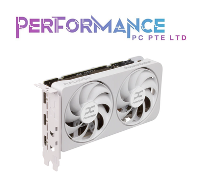 POWERCOLOR REAPER BLACK / WHITE RADEON RX9060XT 8GB/16GB GDDR6 (3YEARS WARRANTY BY BAN LEONG TECHNOLOGIES PTE LTD)