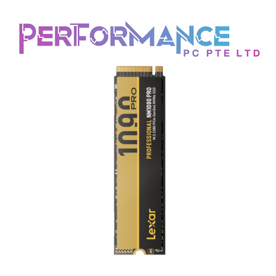 Lexar® Professional NM1090 PCIe 5.0 SSD M.2 NVME SSD 1TB/2TB/4TB (13000MB/s | 14000MB/s) (5 YEARS WARRANTY BY TECH DYNAMIC PTE LTD)