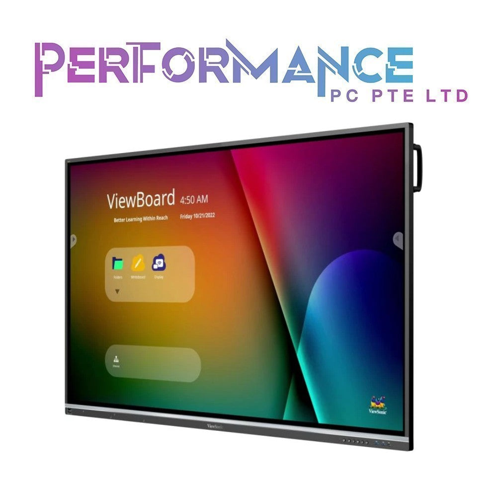 (PreOrder) Viewsonic IFP7550-5F 75" 4K Interactive Display (3 YEARS WARRANTY BY KAIRA TECHOLOGY PTE LTD)