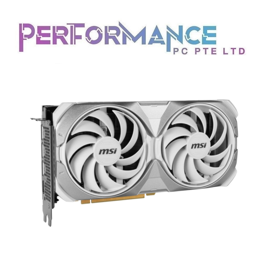 MSI GeForce RTX 4070 Ti  RTX4070 Ti RTX 4070Ti SUPER 16G VENTUS 2X WHITE OC (3 YEARS WARRANTY BY CORBELL TECHNOLOGY PTE LTD)