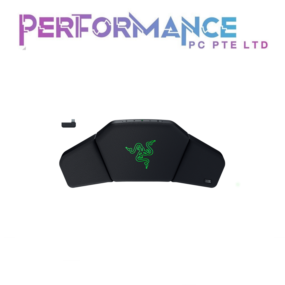 Razer Clio THX Spatial Audio wireless sound HEAD CUSHION FOR GAMING (1 YEAR WARRANTY BY BAN LEONG TECHNOLOGIES PTE LTD)