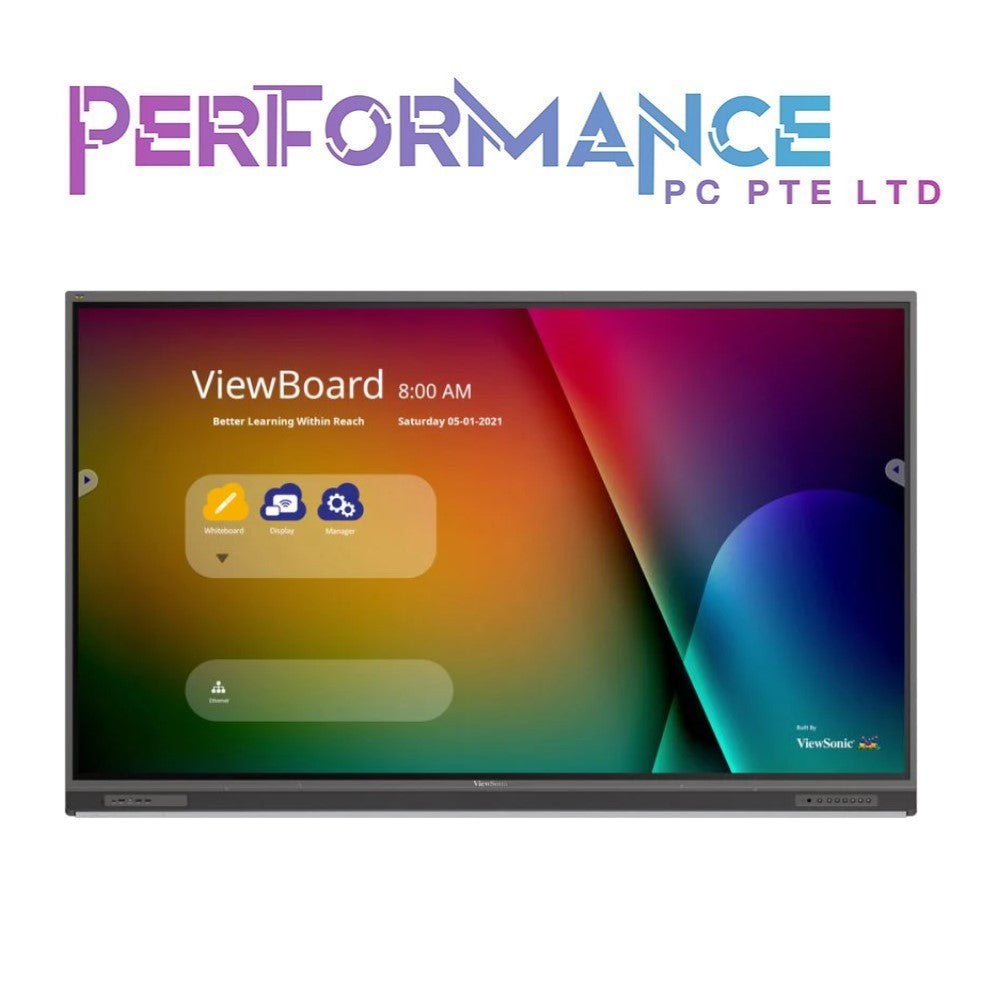 (PreOrder) Viewsonic IFP8652-1CF 86" 4K Interactive Display (3 YEARS WARRANTY BY KAIRA TECHOLOGY PTE LTD)